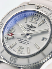 Breitling Superocean Stainless Steel White Dial 36mm Automatic Mens Watch A17316