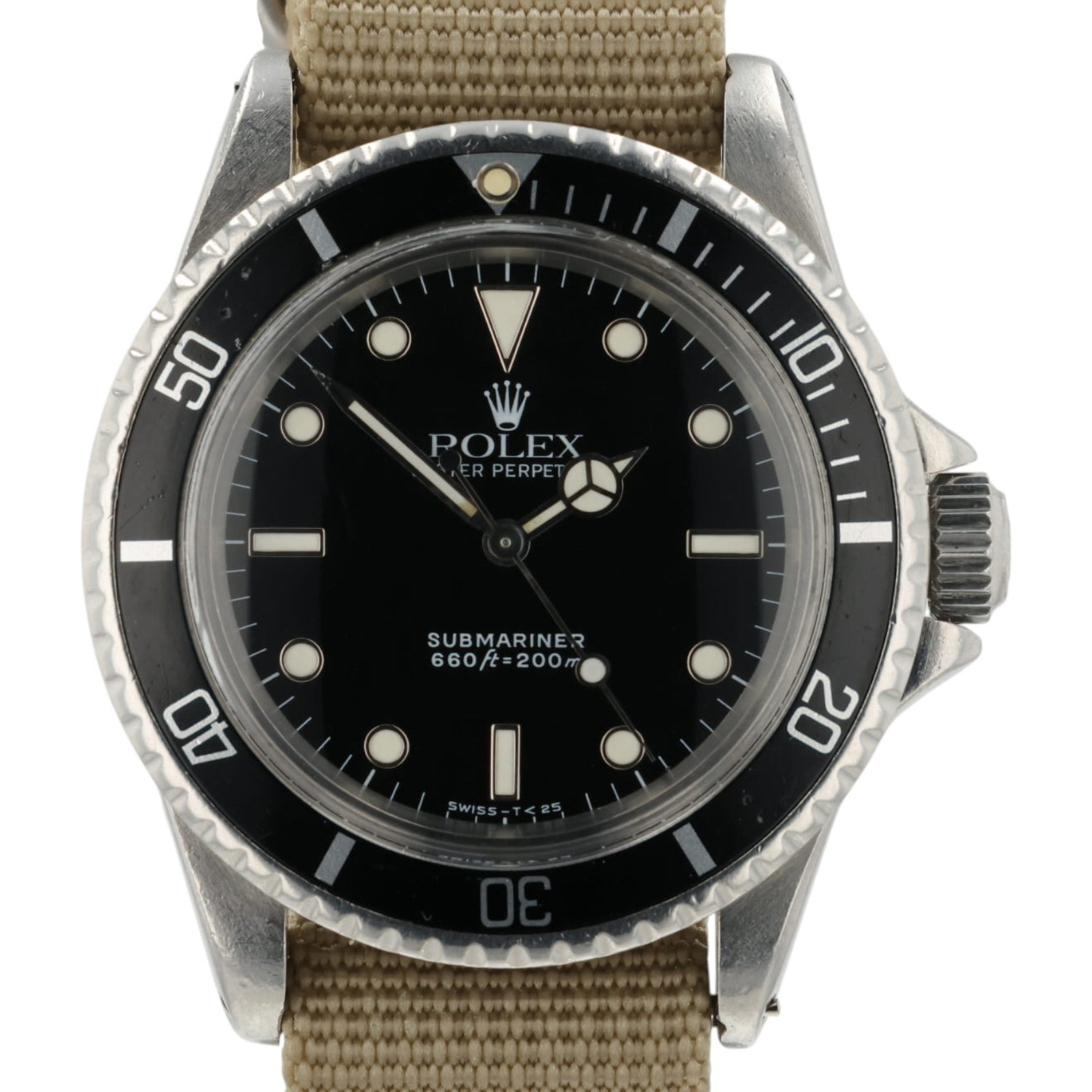 Rolex Submariner “No-Date” Black Dial Stainless Steel 40mm Automatic Mens 5513