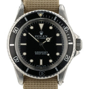 Rolex Submariner “No-Date” Black Dial Stainless Steel 40mm Automatic Mens 5513