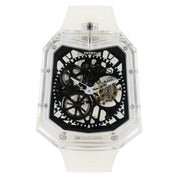 Aventi Sapphire Tourbillon Skeletonized Dial Sapphire Case 48mm Watch A11-S