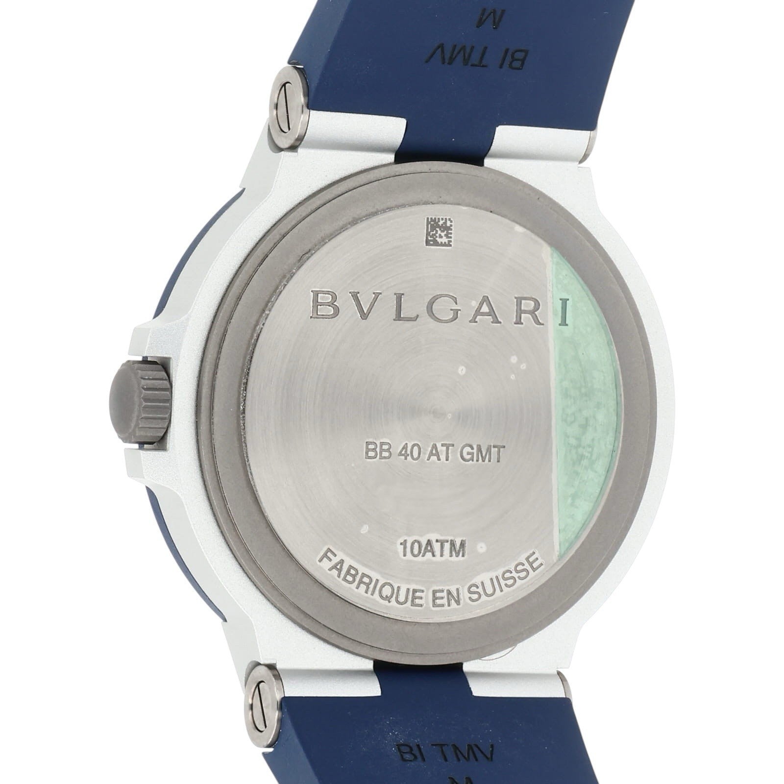 Bulgari Aluminum GMT Blue Dial 40mm Automatic Men’s Watch BB 40 AT GMT