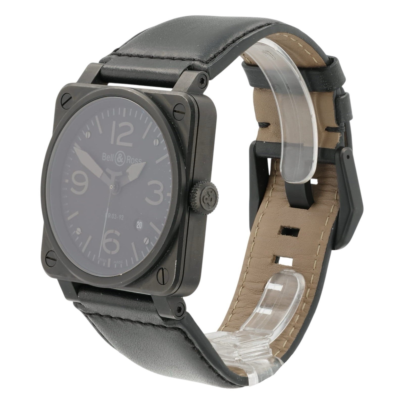 Bell & Ross BR03-92 Black Dial PVD Stainless Steel 42mm Automatic Men’s BR03-92