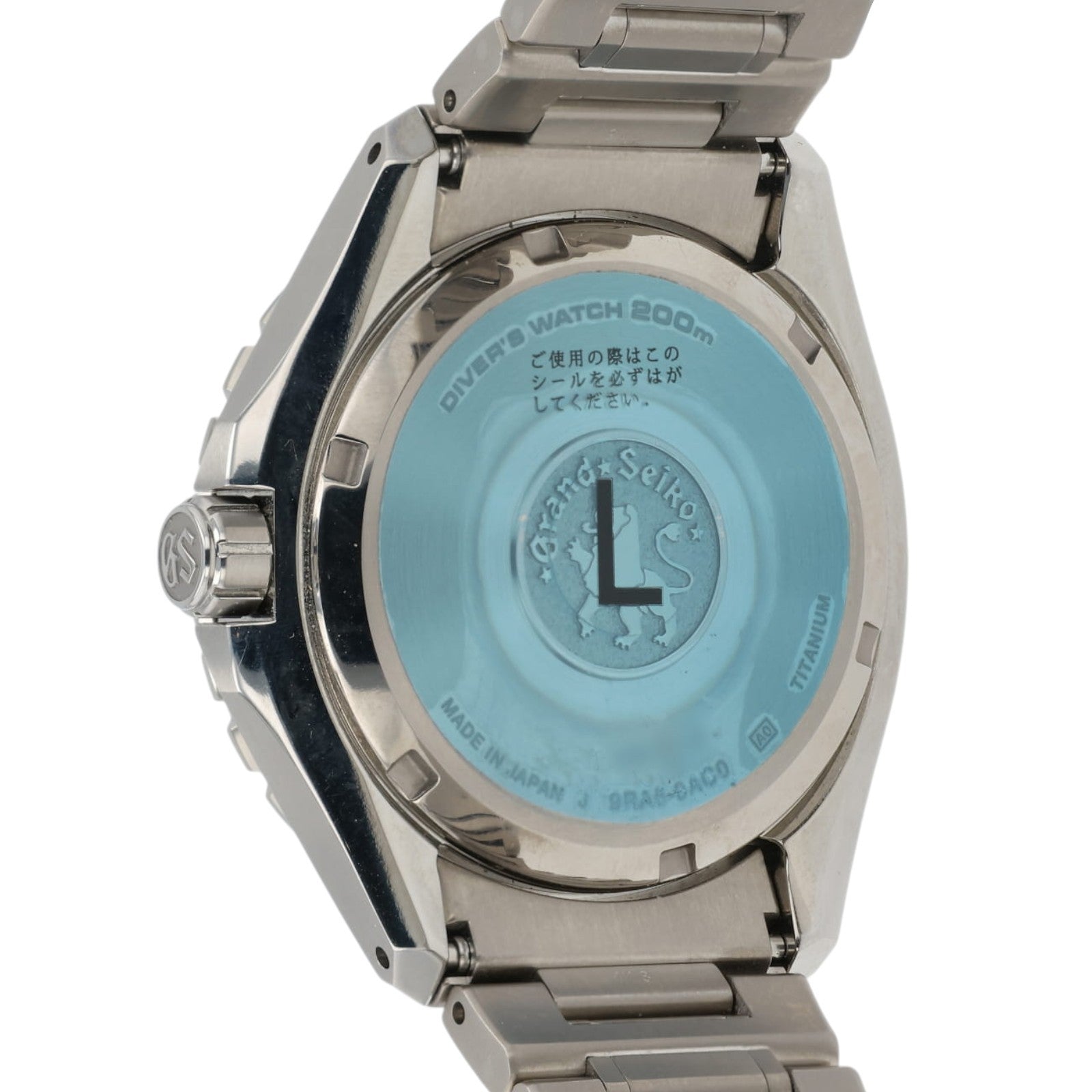 Grand Seiko Evolution 9 Blue Dial Titanium 43.8mm Automatic Mens Watch SLGA023