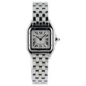 Cartier Panthere Silver Dial Stainless Steel 22mm Quartz Women's Watch WSPN0006
