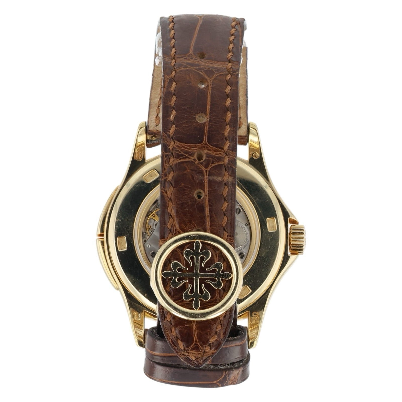 Patek Calatrava Silver Dial 18k Yellow Gold 37mm Manual Wind Men’s Watch 5134J