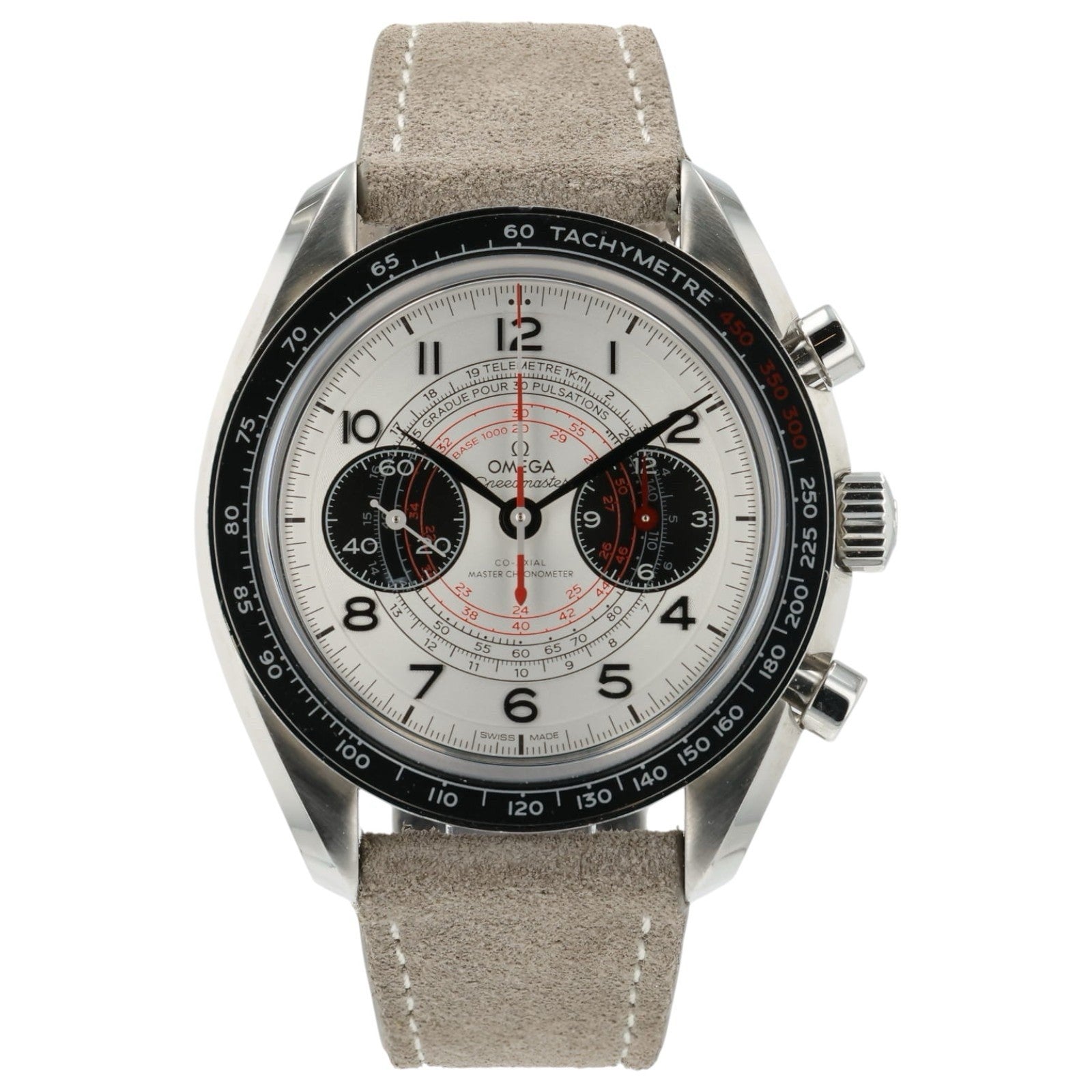 Omega Speedmaster Chronoscope Silver Dial Steel 43mm Manual 329.30.43.51.02.002