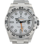 Rolex Explorer II Stainless Steel White Dial 42mm Automatic Men’s Watch 216570