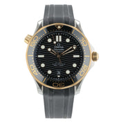 Omega Seamaster Diver Gold & Steel Black Dial 42mm Automatic 210.22.42.20.01.001