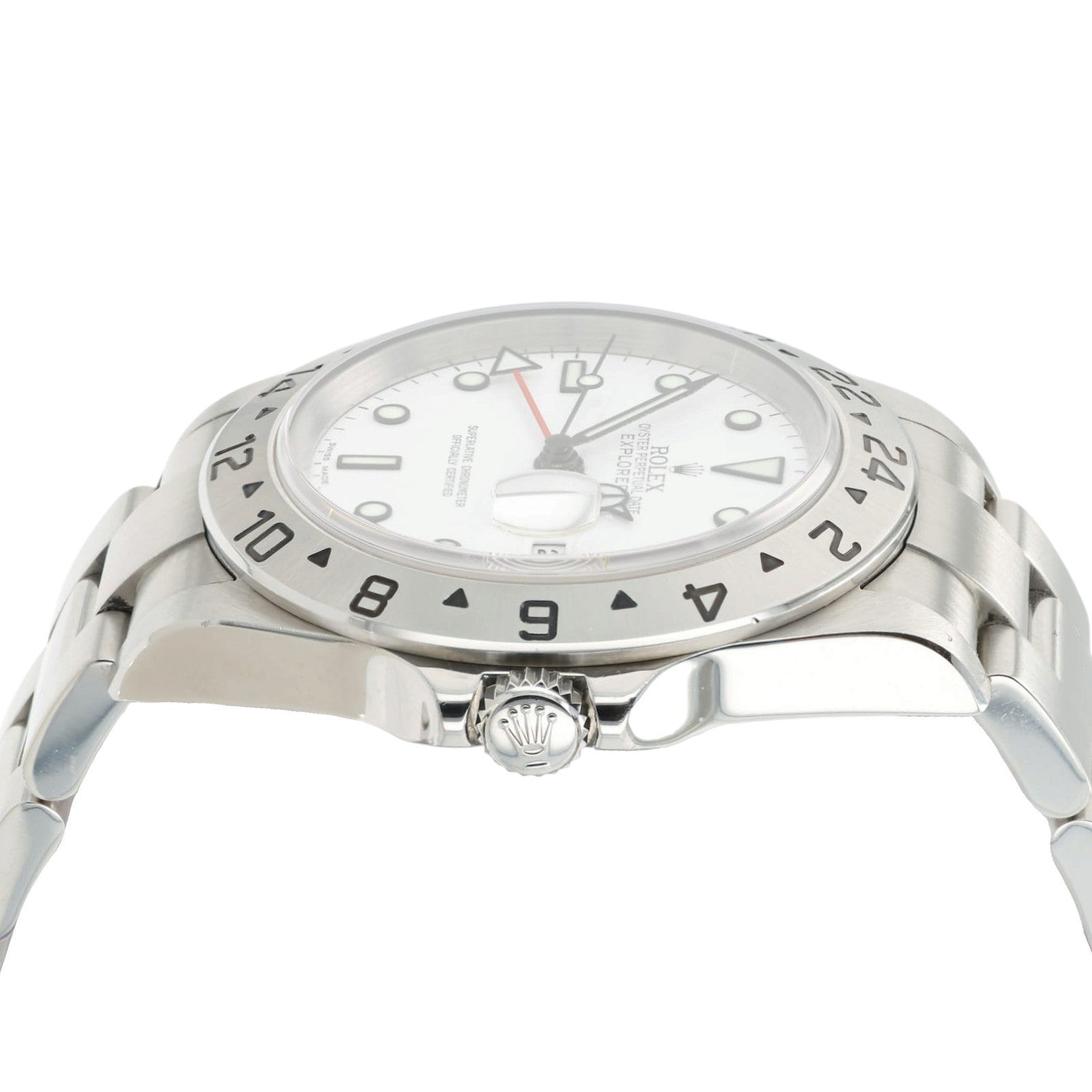 Rolex Explorer II Polar White Dial Stainless Steel 40mm Automatic Mens 16570