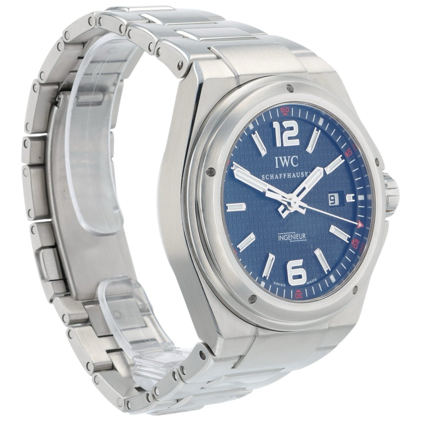 IWC Ingenieur Black Dial Stainless Steel 45mm Automatic Men’s Watch IW323601