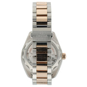 Omega Seamaster Blue Dial 18k Rose Gold & Steel 34mm Ladies 220.20.34.20.03.001