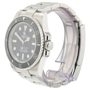 Rolex Submariner “No-Date” Black Dial Steel Oyster 40mm Automatic Mens 114060