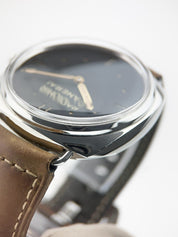 Panerai Radiomir Stainless Steel Black Dial 47mm Manual Wind Watch PAM00425