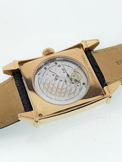 Girard Perregaux Vintage 18k Rose Gold Grey Dial 32mm Automatic Men's Watch 2585