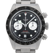 2023 Tudor Black Bay Chronograph 79360N 41mm Black Dial Stainless - Box Papers