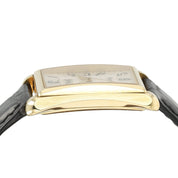 Piaget Emperador Silver Dial 18k Rose Gold 32x41mm Automatic Mens Watch P10041