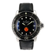 Blancpain Fifty Fathoms Steel Black Dial 45mm Automatic Men's Watch 5015B