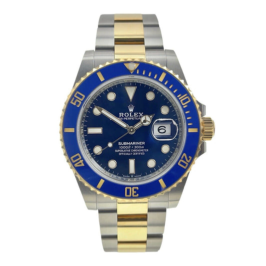 Rolex Submariner Date Steel & Gold 41mm Blue Automatic Men’s Watch 126613LB