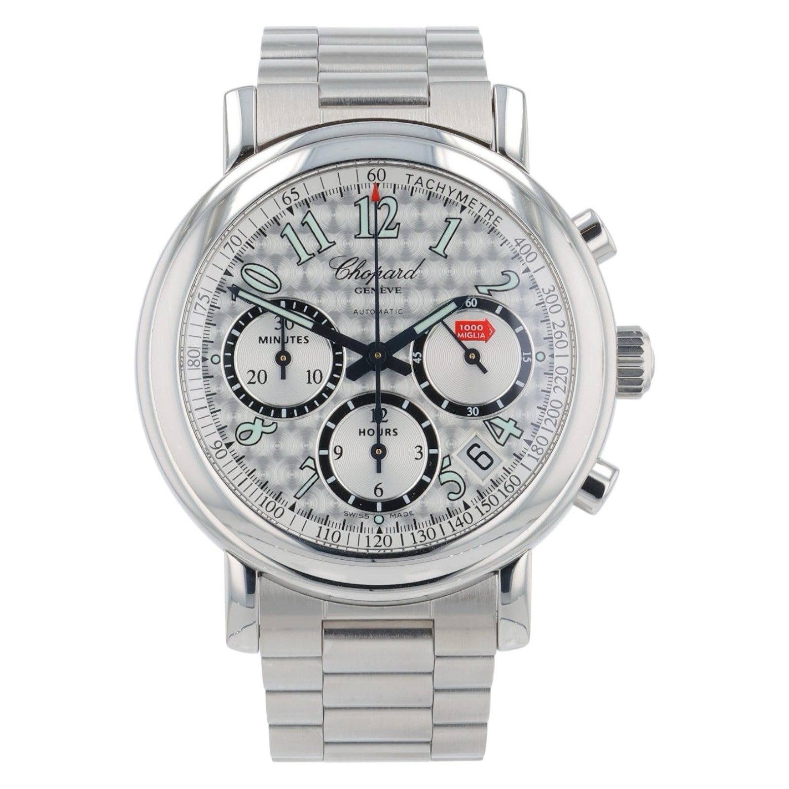 Chopard Mille Miglia Stainless Steel Silver Dial 39mm Automatic Men’s Watch 8331