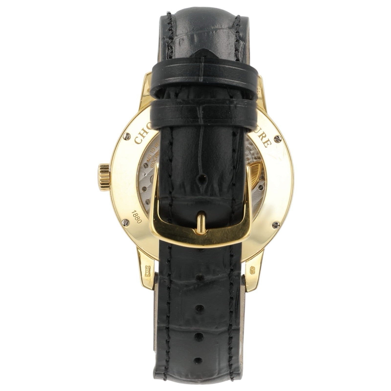 Chopard L.U.C. Silver Dial 18k Yellow Gold 39mm Automatic Men’s Watch 1880