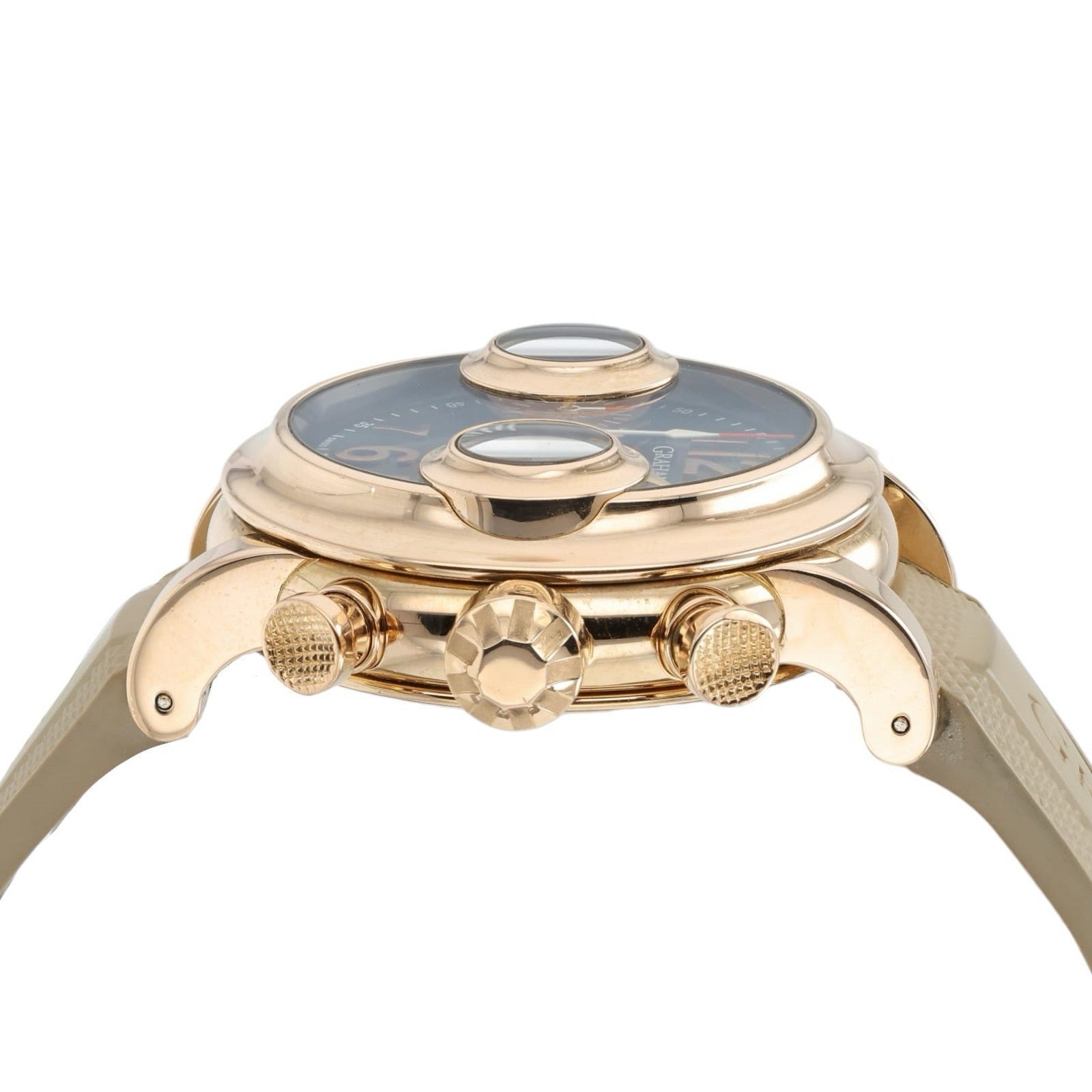 Graham Swordfish Black Dial 18k Rose Gold 46mm Automatic Men’s 2SWAR.B08A.K06B