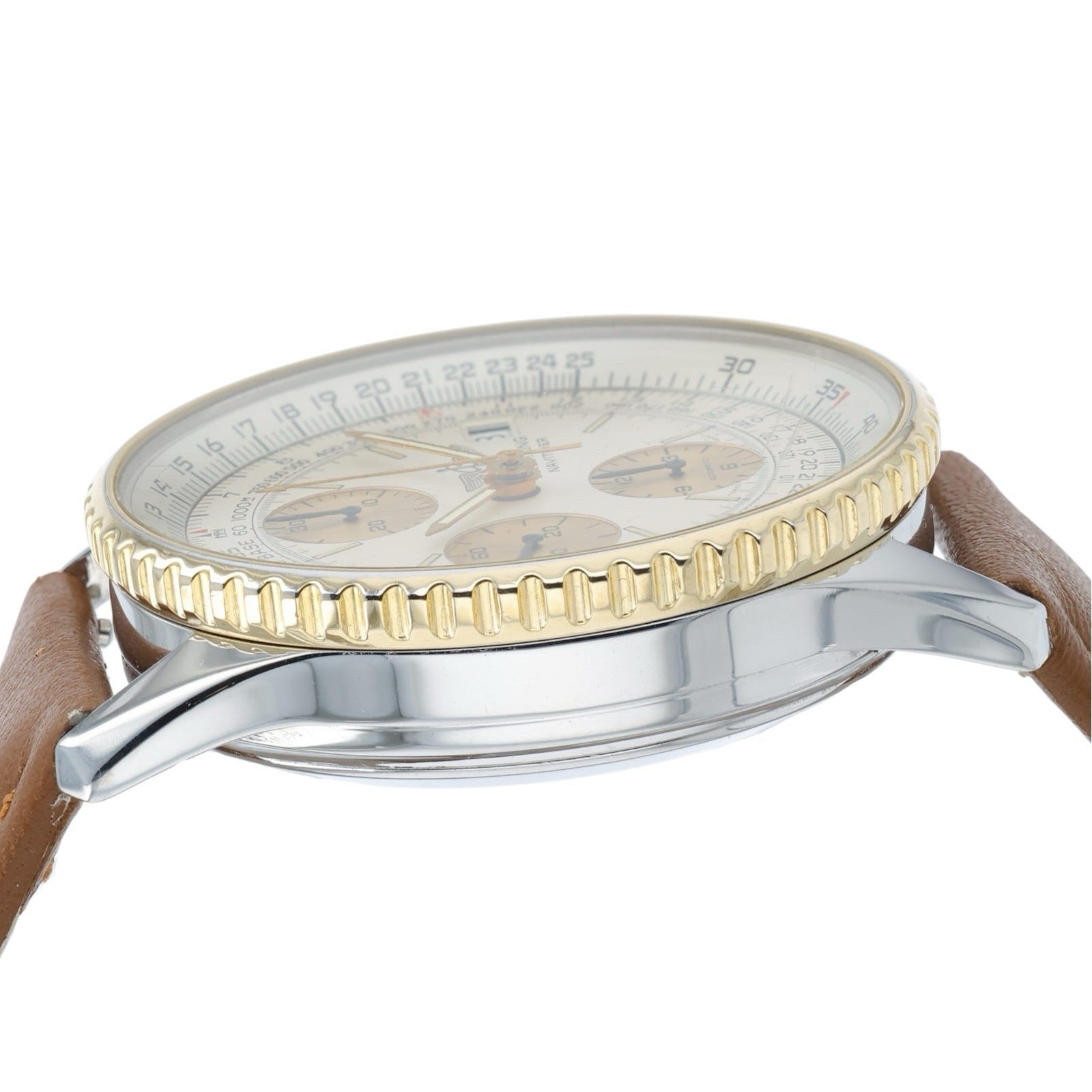 Breitling Old Navitimer Gold & Steel Silver Dial 41mm Automatic Men’s B13019