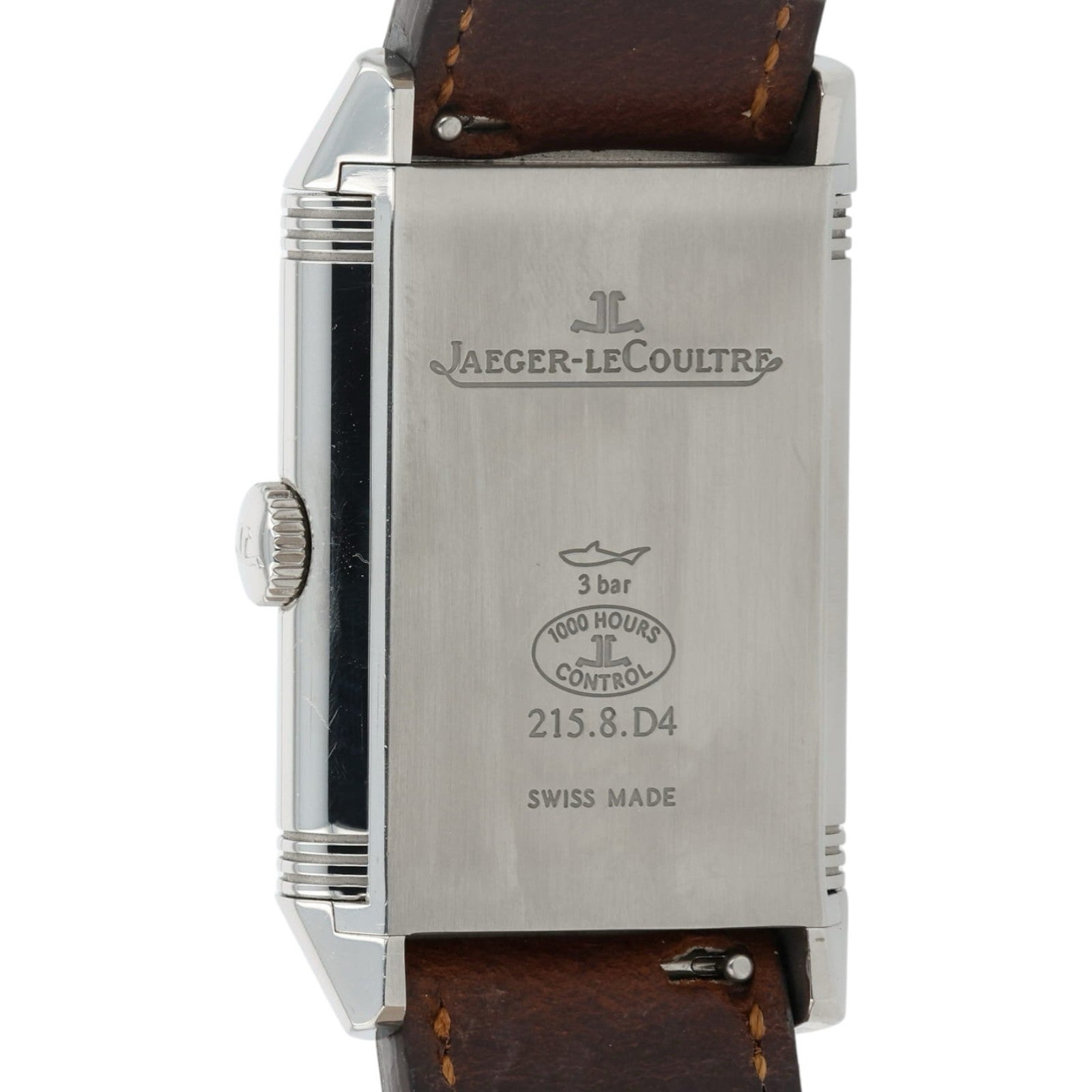 Jaeger-LeCoultre Reverso Silver & Black Dial Steel 28mm Manual Wind Q3848422