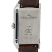 Jaeger-LeCoultre Reverso Silver & Black Dial Steel 28mm Manual Wind Q3848422