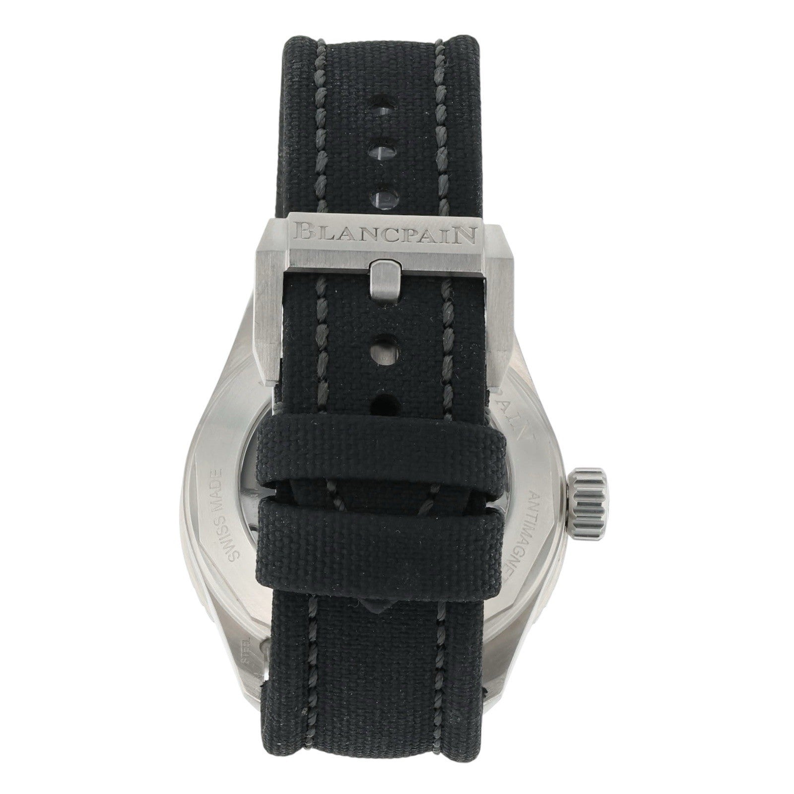 Blancpain Fifty Fathoms Stainless Steel Black Dial 43mm Automatic Men’s 5000