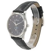 2020s Mint Jaeger LeCoultre Q1368470 Master Ultra Thin Moon 39mm Steel Watch