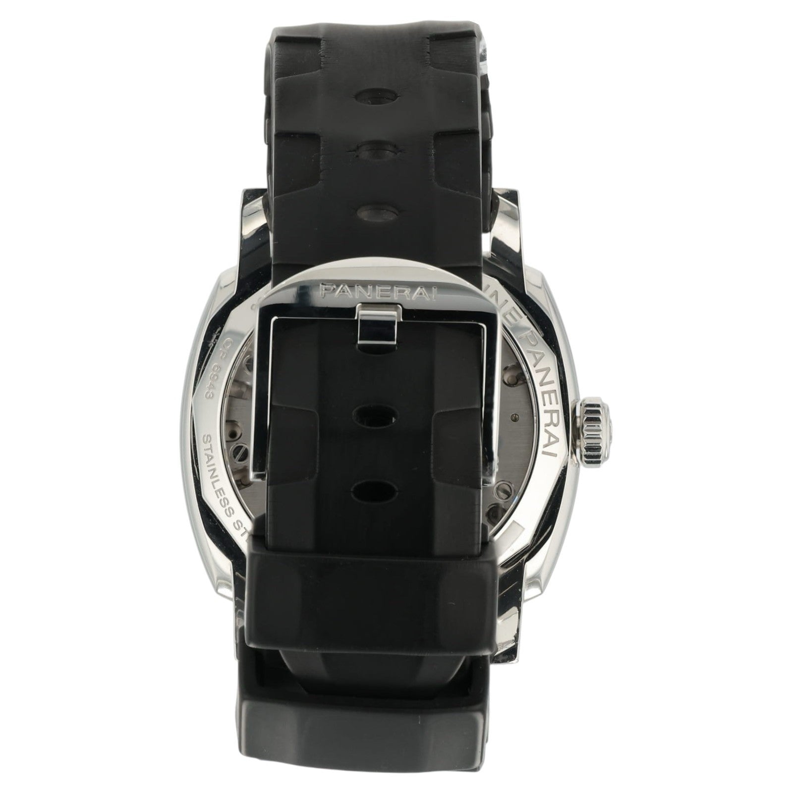 Panerai Radiomir Black Dial Stainless Steel 47mm Manual Wind Mens Watch PAM00514
