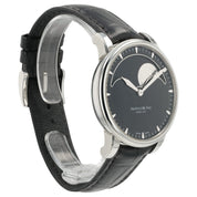 Arnold & Son Perpetual Moon Black Dial Steel 42mm Manual Mens 21.1.1.01.041