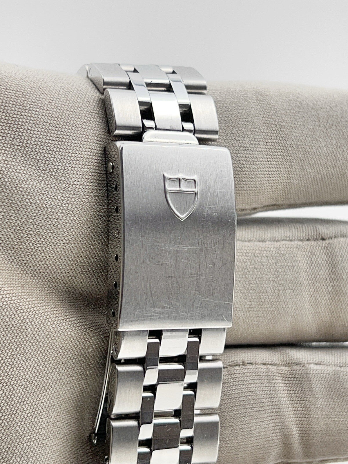Tudor Prince Date Stainless Steel Black Dial 34mm Automatic Men’s Watch 74000