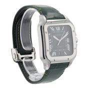 Cartier Santos Stainless Steel Green Dial 40mm Automatic Men’s Watch WSSA0062