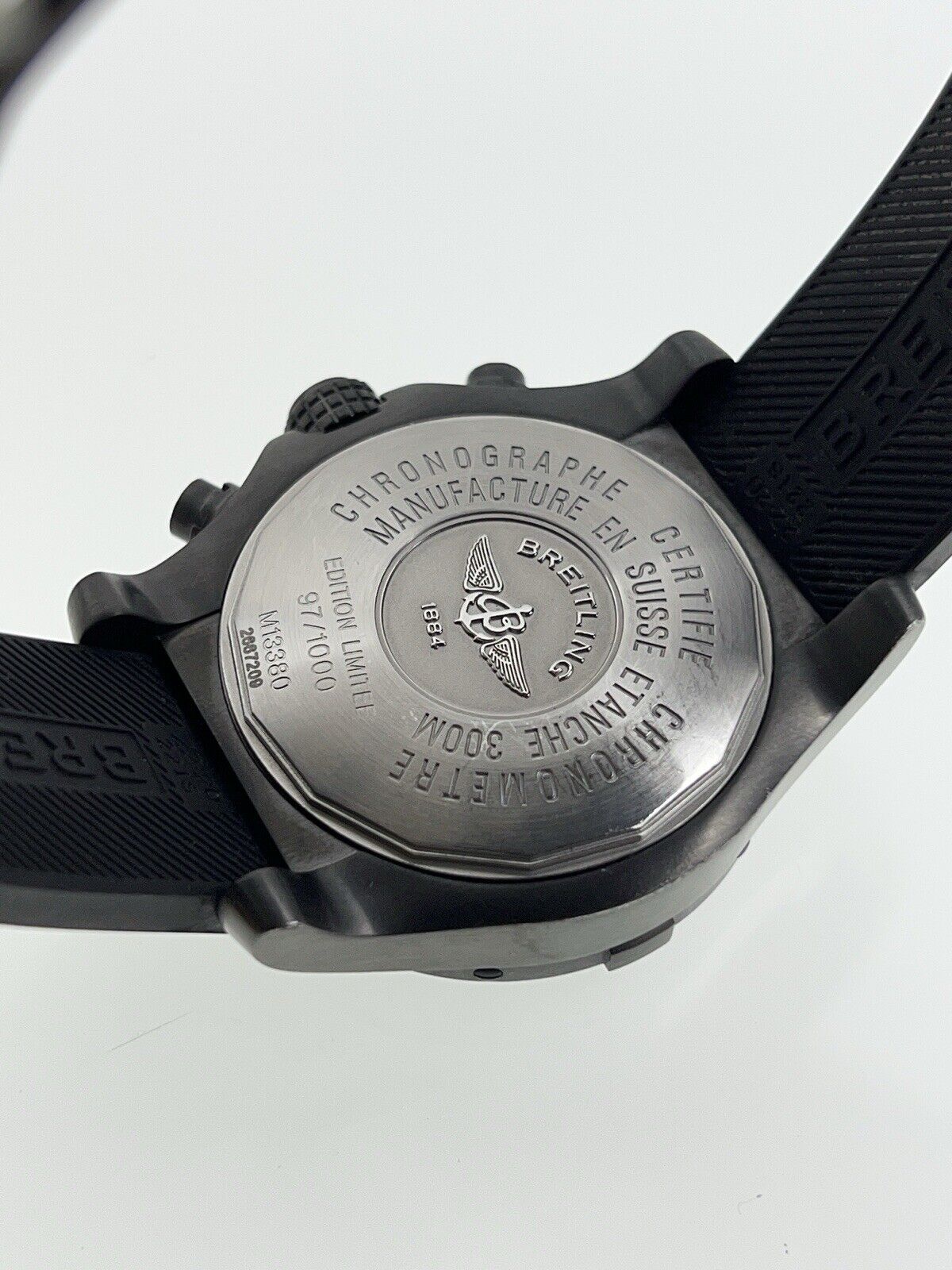 Breitling Avenger Skylander Steel Black 45mm Automatic Men’s Watch M13380