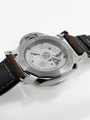 Panerai Luminor 1950 3 Days GMT Power Reserve Mens 42mm Watch Ref- PAM01537