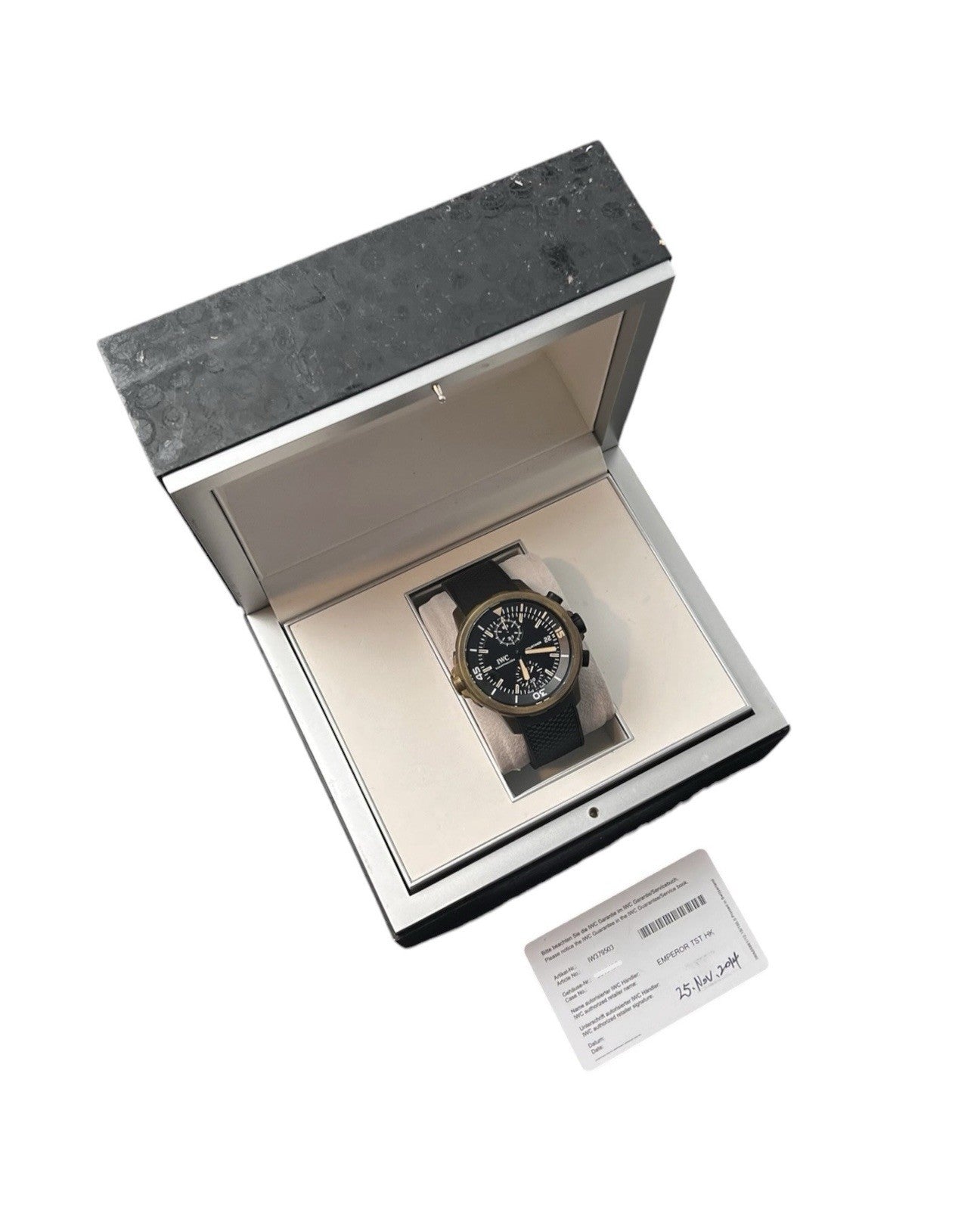 IWC Bronze Aquatimer Black Dial Bronze 44mm Automatic Movement Men’s IW379503