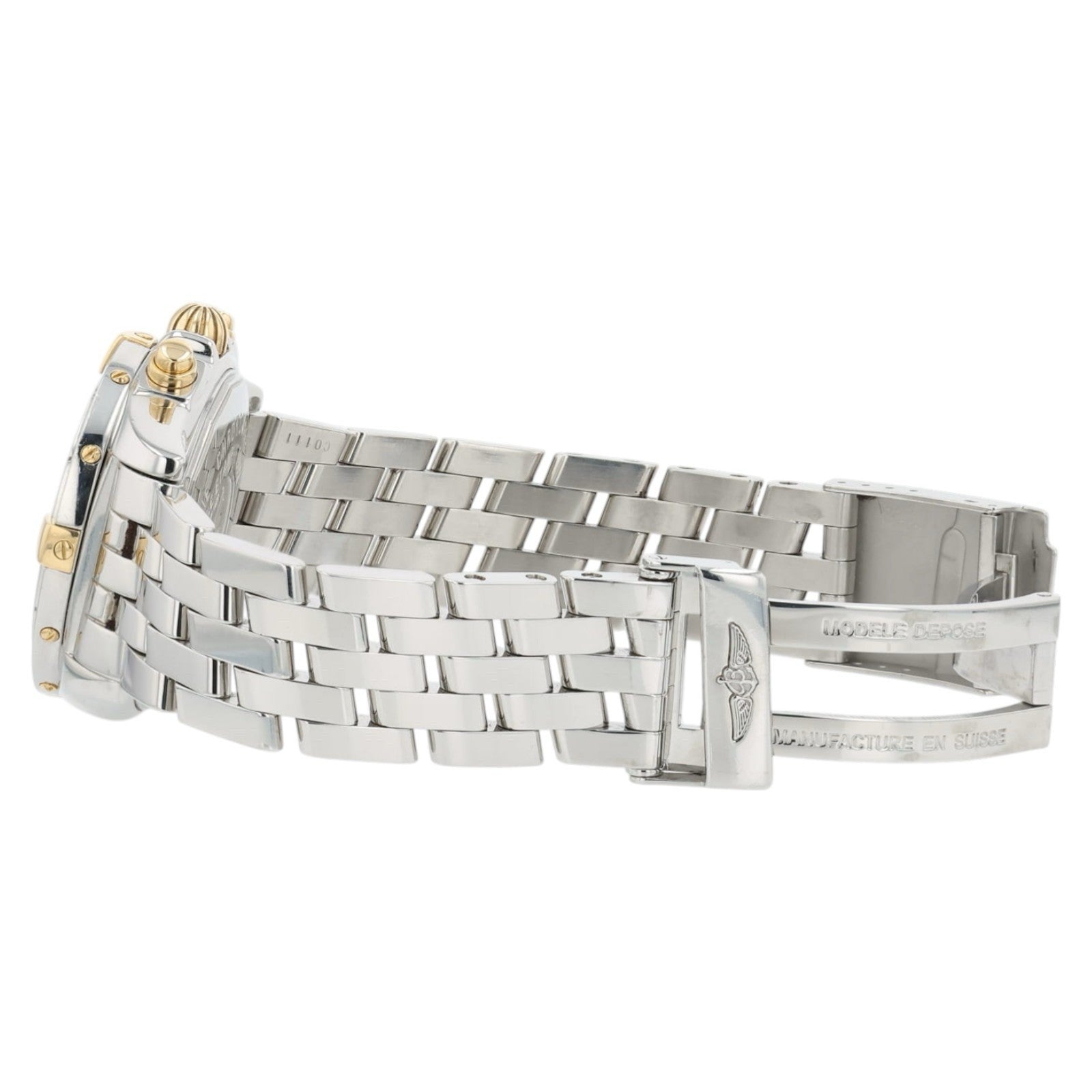 Breitling Chronomat Cockpit White Dial Stainless Steel 39mm Auto Watch B13358