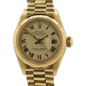 Rolex Ladies Datejust Buckley Dial 18k Yellow Gold  26mm Automatic Womens 6917