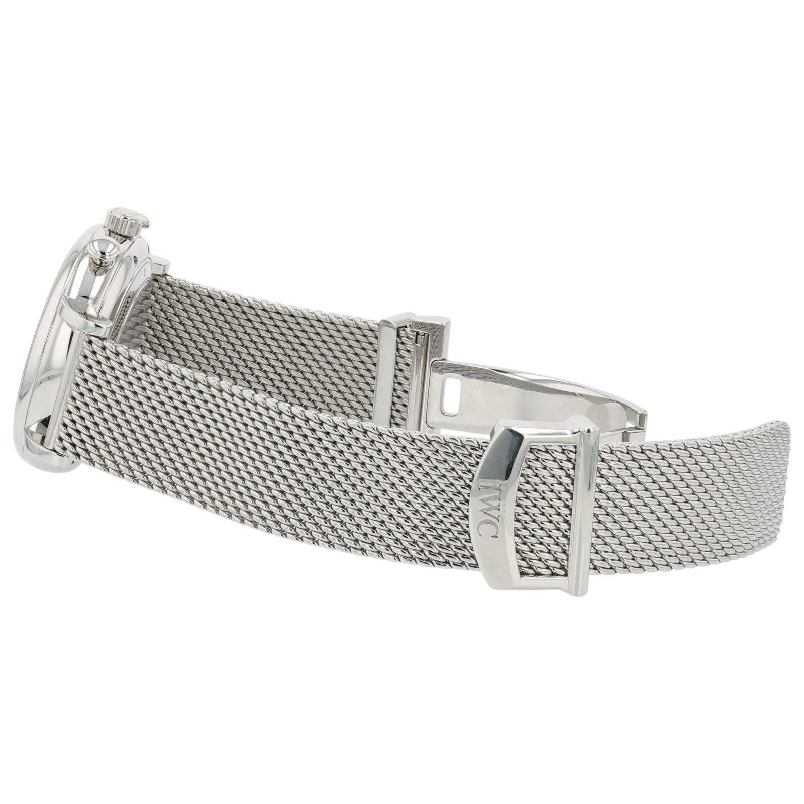 IWC Portofino Chronograph Steel Black Dial 42mm Automatic Mens Watch IW391010