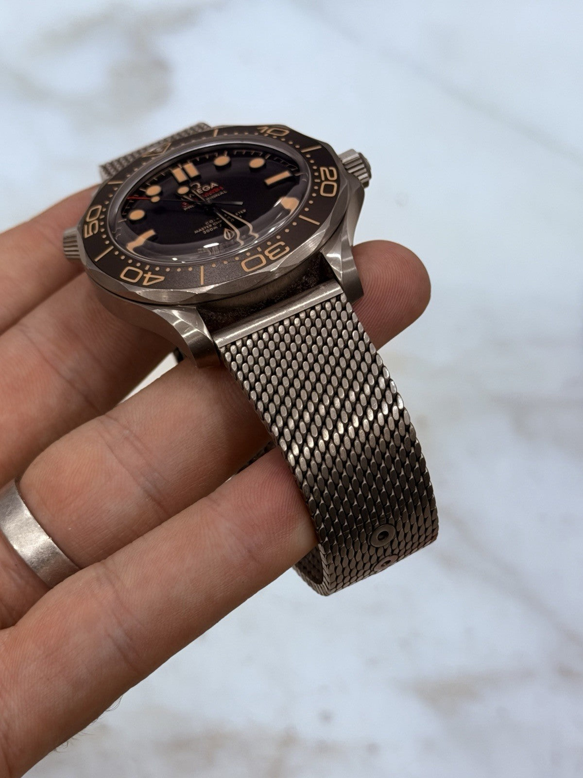 2021 Omega Seamaster NTTD James Bond No Time To Die Watch 210.90.42.20.01.001