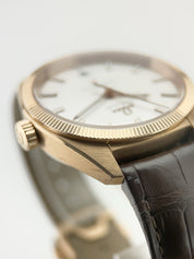 Omega Globemaster 18k Rose Gold Silver Dial 39mm Men's Watch 130.53.39.21.02.001