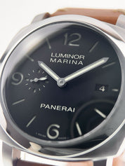 Panerai Luminor Marina 1950 Steel Black Dial 44mm Automatic Men’s Watch PAM00312