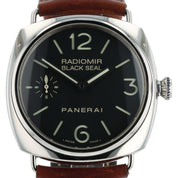 Panerai Radiomir Black Seal Steel Black Dial 45mm Manual Wind Mens PAM00183