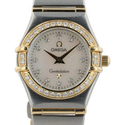 Omega Constellation MOP Dial Gold & Steel 23mm Quartz Women’s Watch 1267.75.00