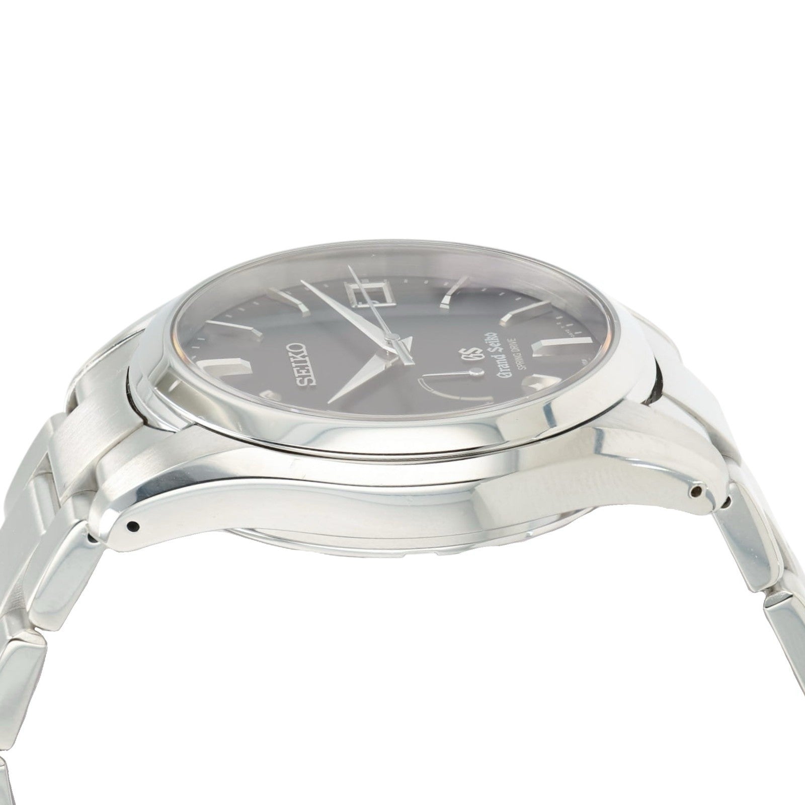 Grand Seiko Black Dial Stainless Steel 39mm Automatic Men’s Watch SBGA085
