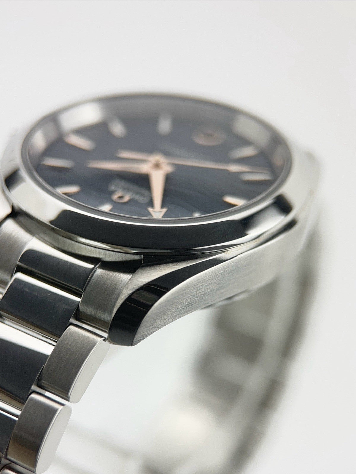 Omega Seamaster Steel Blue Dial 34mm Automatic Women's Watch 220.10.34.20.03.001