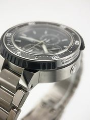 Oris ProDiver Chronograph Titanium Black Dial 51mm Automatic Mens Watch 7727