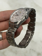 Grand Seiko Heritage Collection “Shunbun” Pink Dial Titanium Watch SBGA413