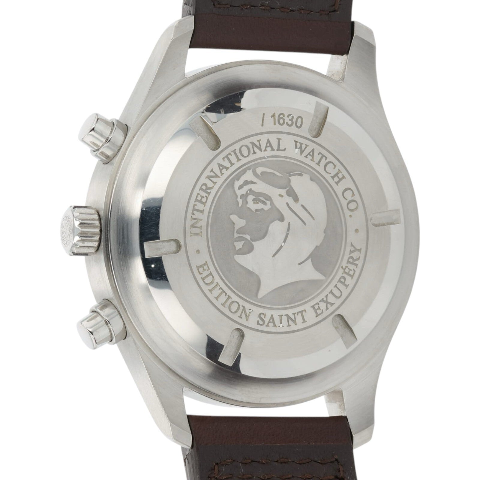 IWC Pilot Chrono Brown Dial Stainless Steel 42mm Automatic Men’s Watch IW371709